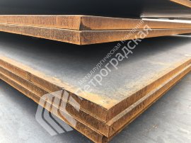 Лист стальной горячекатаный 38хма